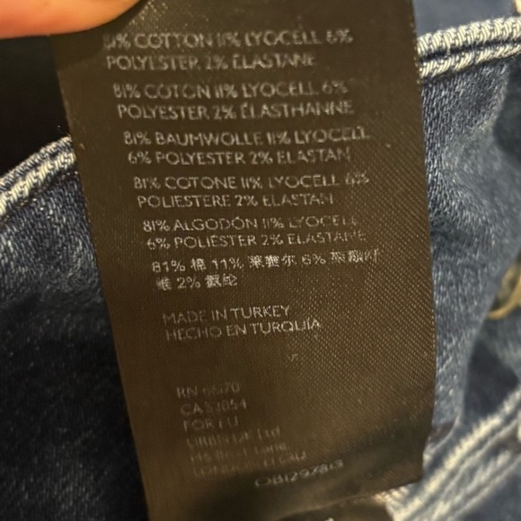 ANTHROPOLOGIE Pilcro The Skipper Wide Leg Cropped Jeans - Picture 5 of 5